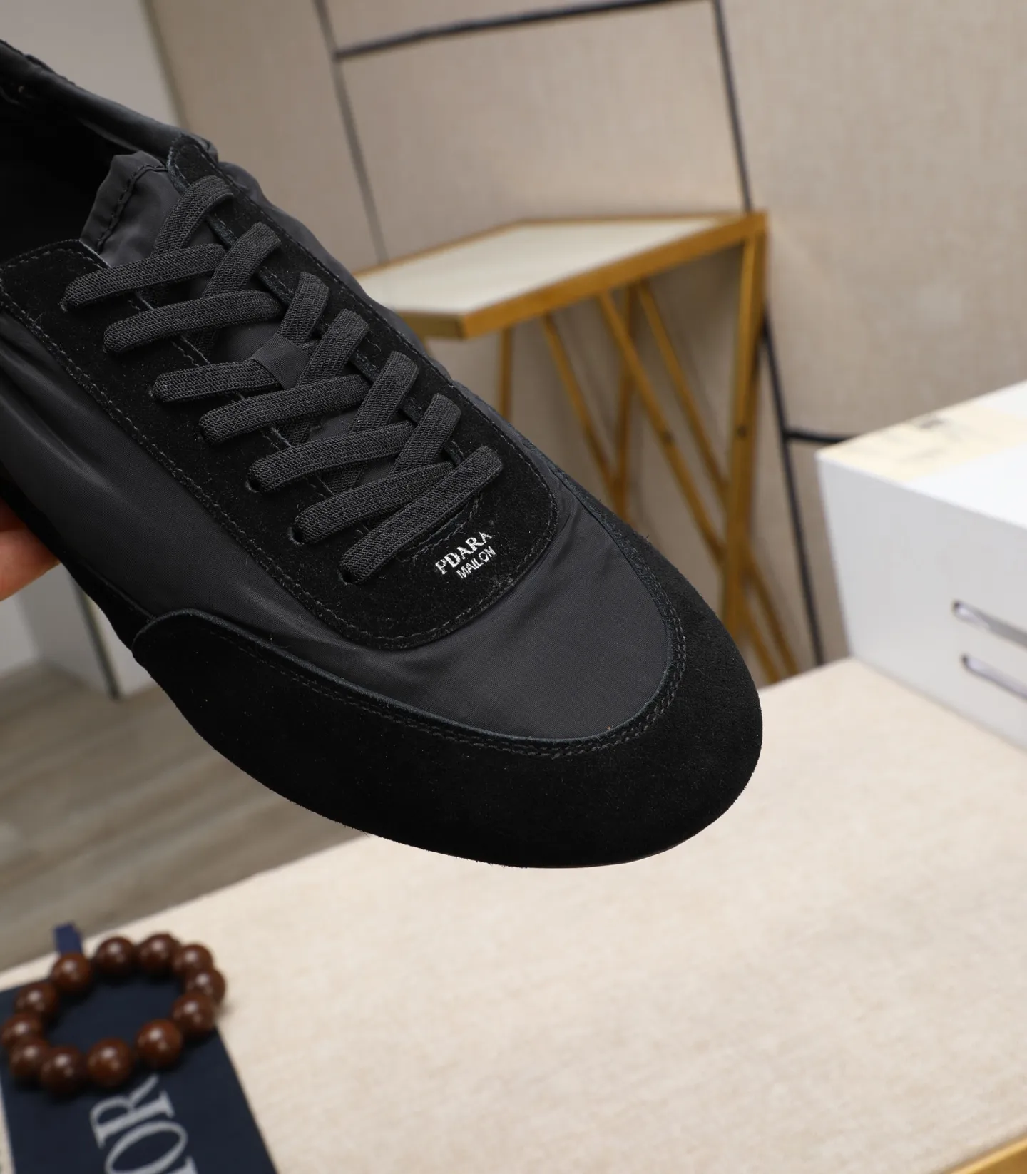 Men's shoes 💰460 [PRADA] Popular items in men's shoe counters, synchronized with the official website, high-quality shipments ✔️Original cowhide + cowhide lining, 1🆚1 replica, original original outsole, 38-45 (customized for 45, non-refundable)